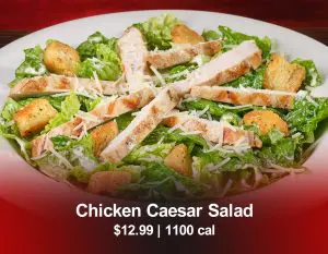 Texas Roadhouse Chicken Caesar Salad