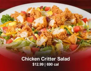 Texas Roadhouse Chicken Critter Salad